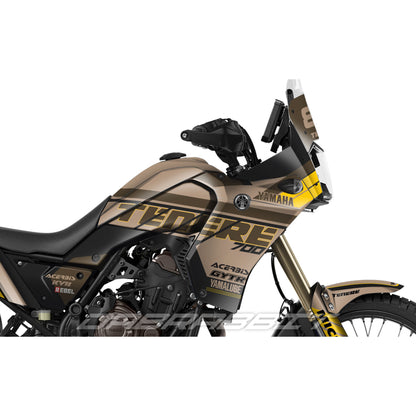 Jeu d'autocollants YAMAHA TENERE 700 / T7 (SD-D)