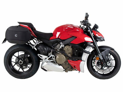 Porte-sacs C-Bow noirs Hepco&amp;Becker Ducati Streetfighter V4 / S '20+