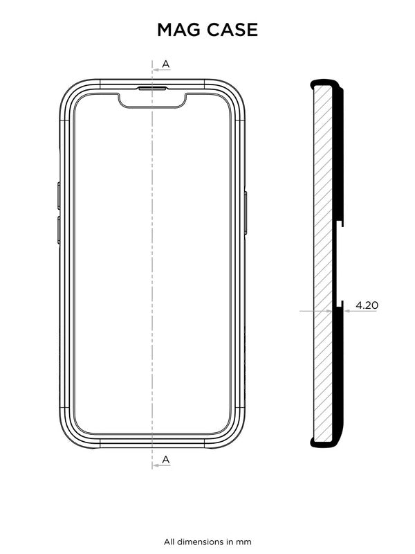 Coque de téléphone QUAD LOCK MAG pour iPhone 14 Pro Max