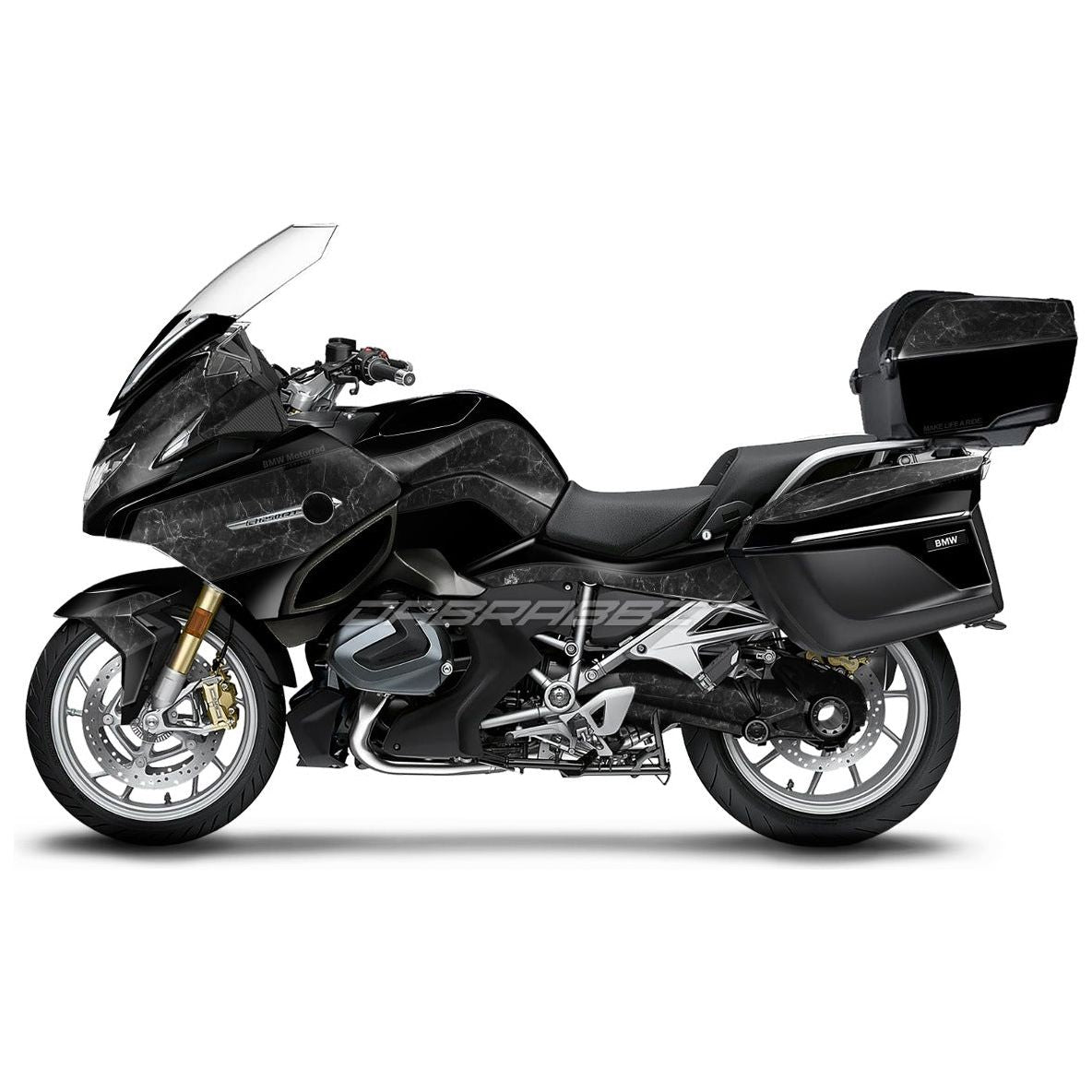 Jeu d'autocollants BMW R 1200/1250 RT gris camouflage