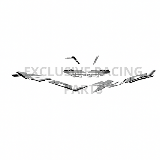 Autocollants Honda X-ADV 750 2025 – Édition Argent/Noir