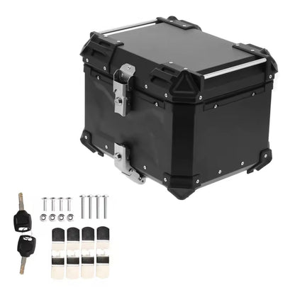 TOP CASE ALUMINIUM NOIR ÉDITION P2 X - 45L