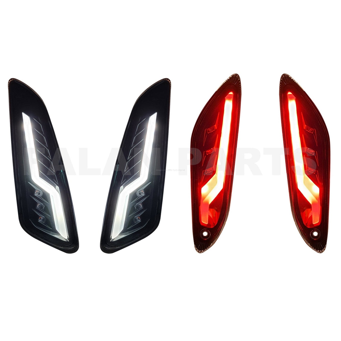 Clignotants à LED de niveau 10 : flux | Vespa Primavera/Sprint