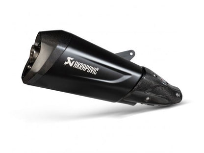 SILENCIEUX AKRAPOVIC EN ACIER INOXYDABLE NOIR POUR VESPA GTS 300 2021-2024 