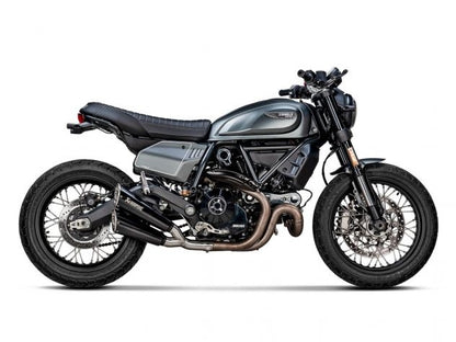 SILENCIEUX AKRAPOVIC EN ACIER DUCATI SCRAMBLER URBAN/MOTARD/NIGHTSHIFT/ICON/DESERT 21-22 