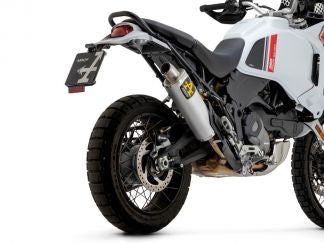 SILENCIEUX AKRAPOVIC EN ACIER DUCATI SCRAMBLER URBAN/MOTARD/NIGHTSHIFT/ICON/DESERT 21-22 
