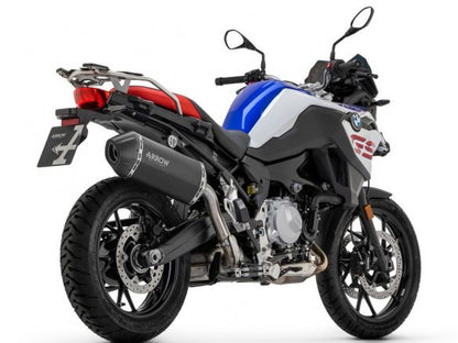 SILENCIEUX ARROW TITANIUM DARK CARBON SONORA BMW F 750 GS 2021-2023 