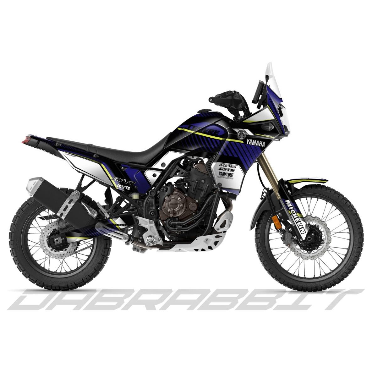 Jeu d'autocollants YAMAHA TENERE 700 / T7 (ST-WBY)