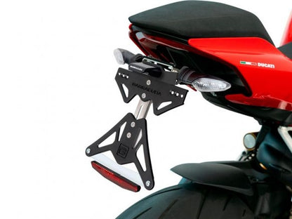 PLAQUE D'IMMATRICULATION BARRACUDA POUR CLIGNOTANTS OEM DUCATI PANIGALE V4 / V2 2020-2022 