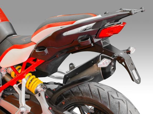Support de plaque d'immatriculation réglable Ducabike pour Ducati Multistrada V4/S/RS 2021-2024 