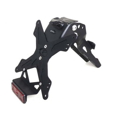 Support de plaque d'immatriculation réglable en aluminium EVOTECH pour Triumph Speed ​​Triple 1200 RR 2022-2024