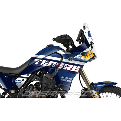 Jeu d'autocollants YAMAHA TENERE 700 / T7 (SD-BL)
