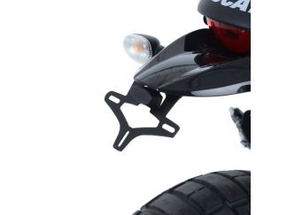 KIT SUPPORT DE PLAQUE RIZOMA FOX DUCATI SCRAMBLER 800 ICON 2021 