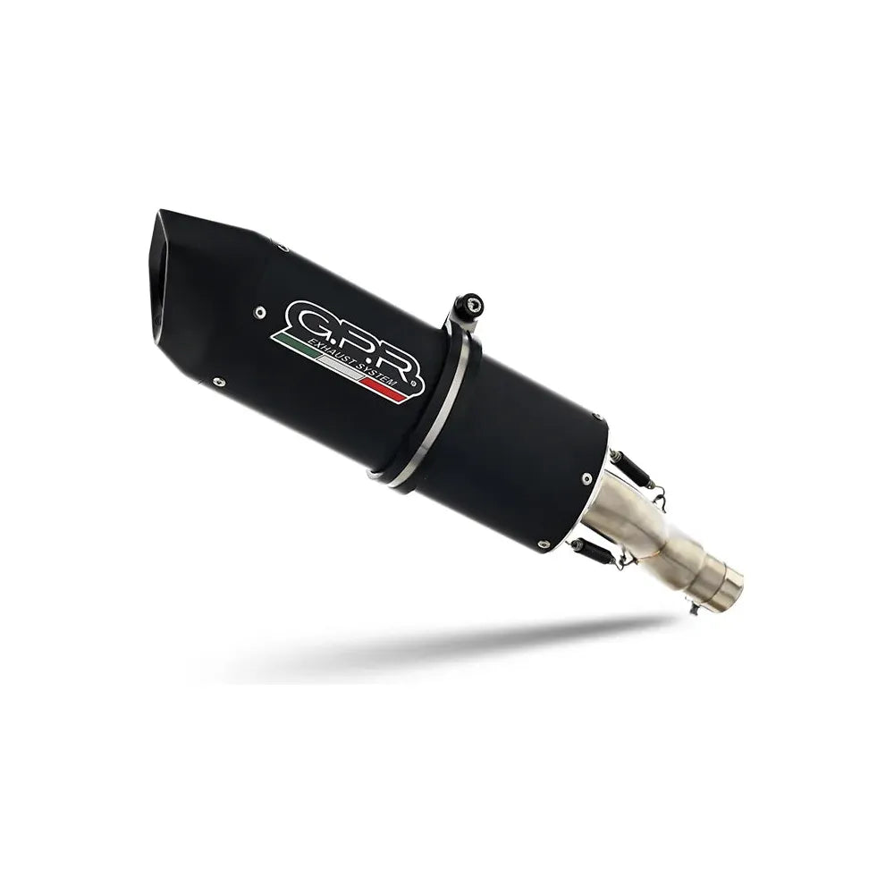 Échappement GPR Furore Evo4 Noir Mat Homologué CF Moto 700 MT 2023-2024 