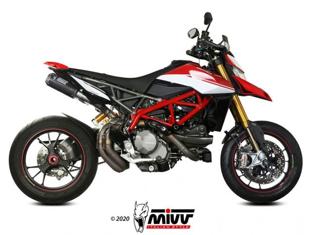 SILENCIEUX D'ÉCHAPPEMENT MIVV 2 SPORT MK3 CARBONE DUCATI HYPERMOTARD 950 / SP 2019-2021 