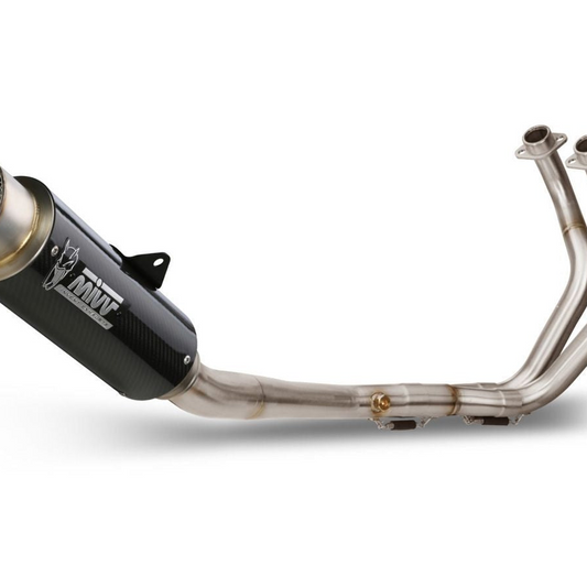 Ligne complète MIVV GP PRO Carbone à haut niveau d'échappement pour Yamaha MT-09 / FZ-09 2021-2023