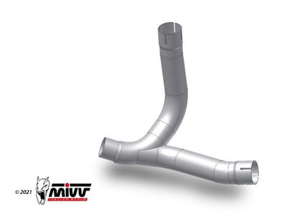 TUBE DE LIAISON MIVV RACING DÉCATALYSEUR DUCATI DESERT 