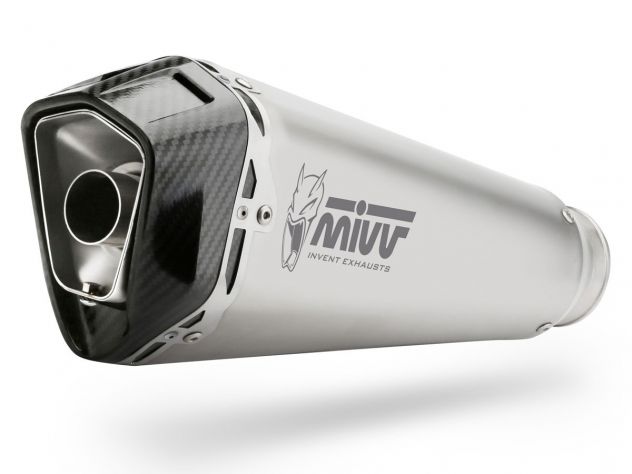SILENCIEUX MIVV SLIP-ON DELTA RACE ACIER CARBONE KAWASAKI Z H2 2020-2024 