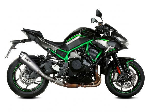 SILENCIEUX MIVV SLIP-ON DELTA RACE ACIER CARBONE KAWASAKI Z H2 2020-2024 