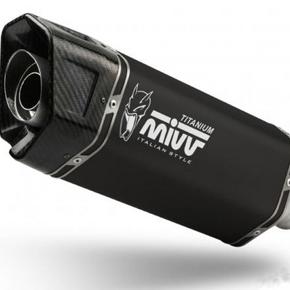 SILENCIEUX MIVV SR-1 NOIR TITANE TRIUMPH SPEED TRIPLE 1200 RR/RS 2021-2024