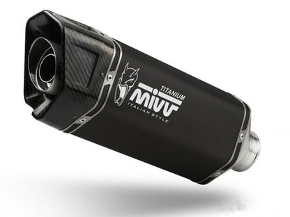 SILENCIEUX MIVV SR-1 NOIR TITANE TRIUMPH SPEED TRIPLE 1200 RR/RS 2021-2024