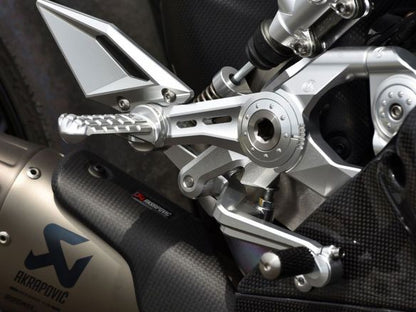 KIT DE COMMANDES ARRIÈRES RÉGLABLES MOTOCORSE DUCATI PANIGALE V4 / S / R 