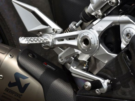 KIT DE COMMANDES ARRIÈRES RÉGLABLES MOTOCORSE DUCATI PANIGALE V4 / S / R 