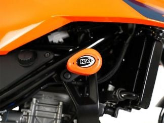 KIT DE 2 AUTOCOLLANTS ANTIDÉRAPANTS POUR PROTECTION DE RÉSERVOIR R&amp;G KTM DUKE 125 / 250 / 390 2024 