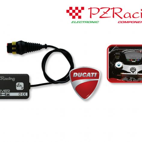 RÉCEPTEUR GPS WI-FI PZ RACING P-TRONIC DUCATI SUPERSPORT / S 2017-2020