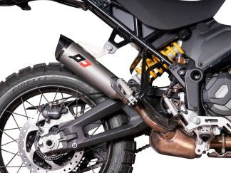 SILENCIEUX AKRAPOVIC EN ACIER DUCATI SCRAMBLER URBAN/MOTARD/NIGHTSHIFT/ICON/DESERT 21-22 