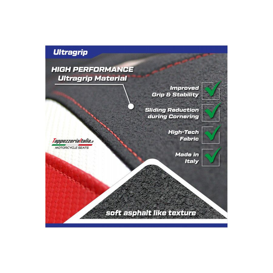 Housse de selle compatible Aprilia Touareg 660 (21-24) modèle système confort Boras 