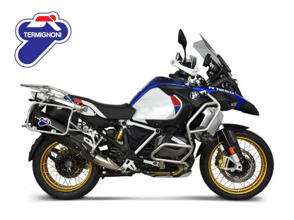 SILENCIEUX HOMOLOGUÉS TERMIGNONI TITANE NOIR BMW R 1250 GS / ADVENTURE 2019-2020 