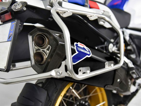 SILENCIEUX HOMOLOGUÉS TERMIGNONI TITANE NOIR BMW R 1250 GS / ADVENTURE 2019-2020 