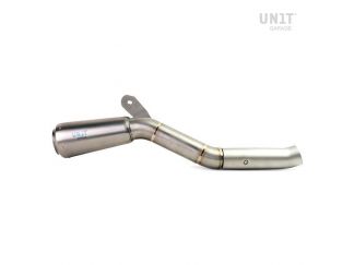 SILENCIEUX AKRAPOVIC EN ACIER DUCATI SCRAMBLER URBAN/MOTARD/NIGHTSHIFT/ICON/DESERT 21-22 
